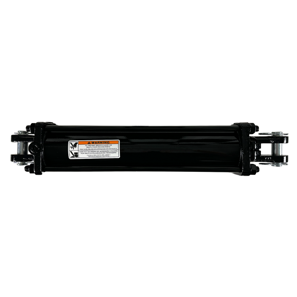HYDRAULIC CYLINDER, 4" BORE, 2" ROD, 16" STROKE, 2,500 PSI
