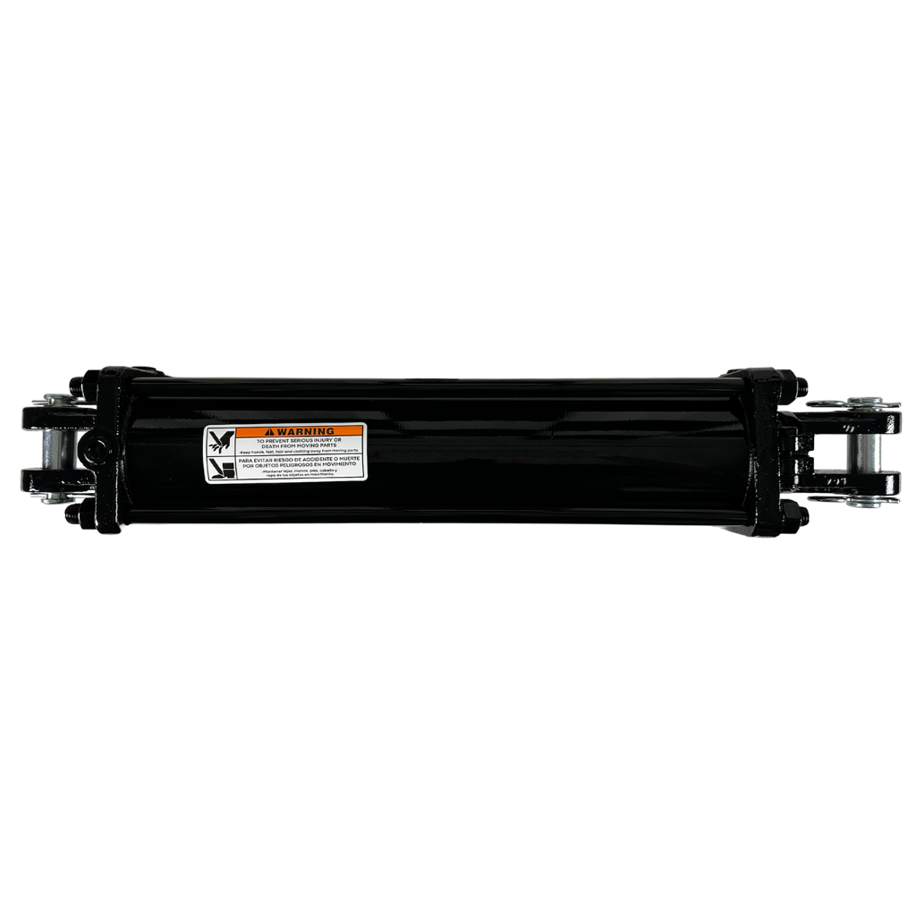 HYDRAULIC CYLINDER, 4" BORE, 1 3/4" ROD, 24" STROKE, 2,500 PSI