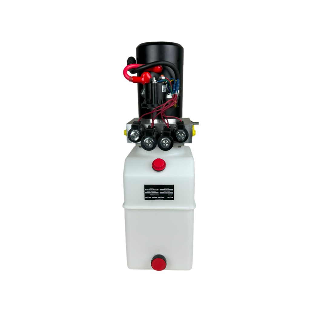 KAPET HYDRAULIC PUMP, 4 BUTTONS, DOUBLE/DOUBLE ACTION, 8 QUART