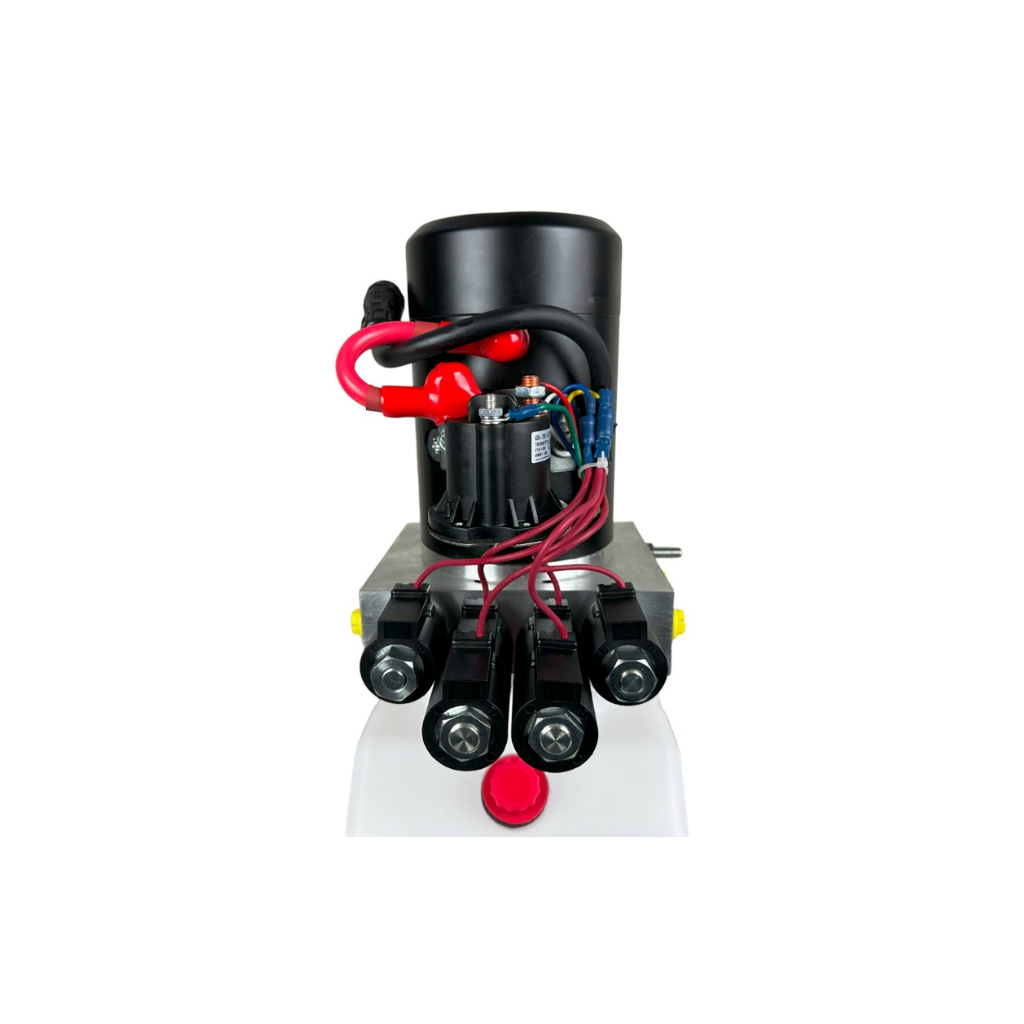 KAPET HYDRAULIC PUMP, 4 BUTTONS, DOUBLE/DOUBLE ACTION, 8 QUART