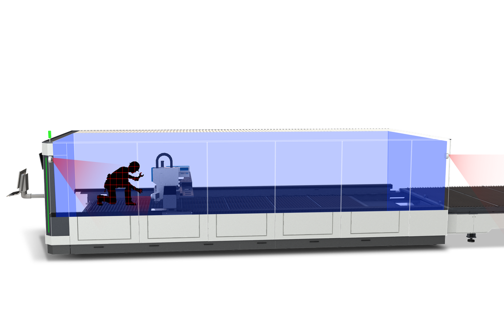 QLTEK G6025 FIBER LASER CUTTING MACHINE – 20 kW (SERIAL: SJ250930G6025028-20000)