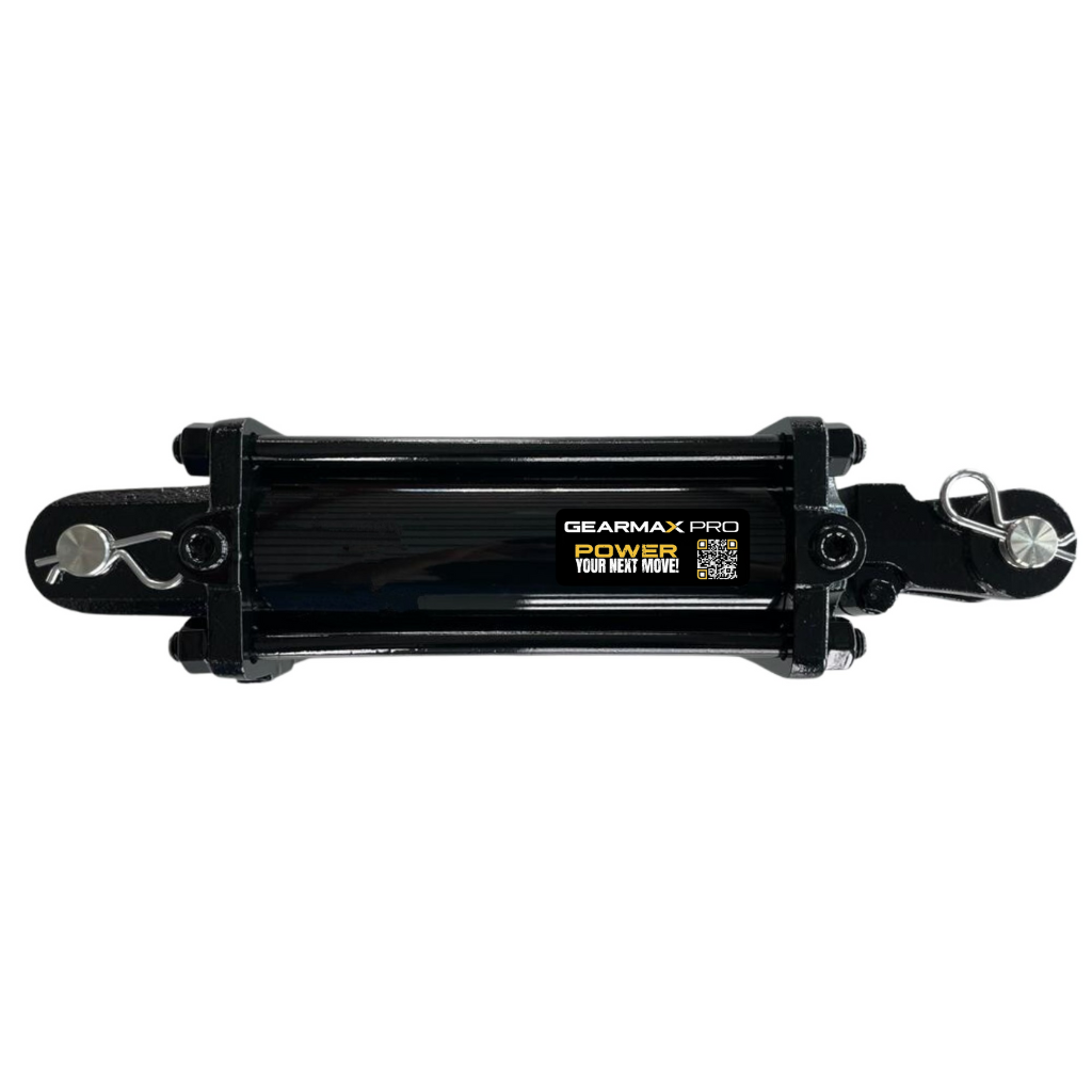 HYDRAULIC CYLINDER, 4" BORE, 1 1/2" ROD, 8" STROKE, 2,500 PSI