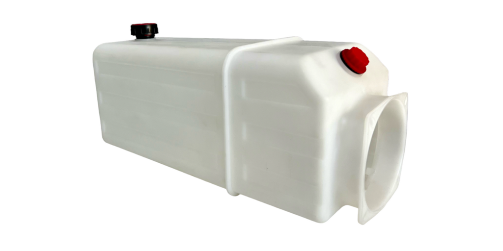 PLASTIC RESERVOIR FOR PUMP, 8 QUART