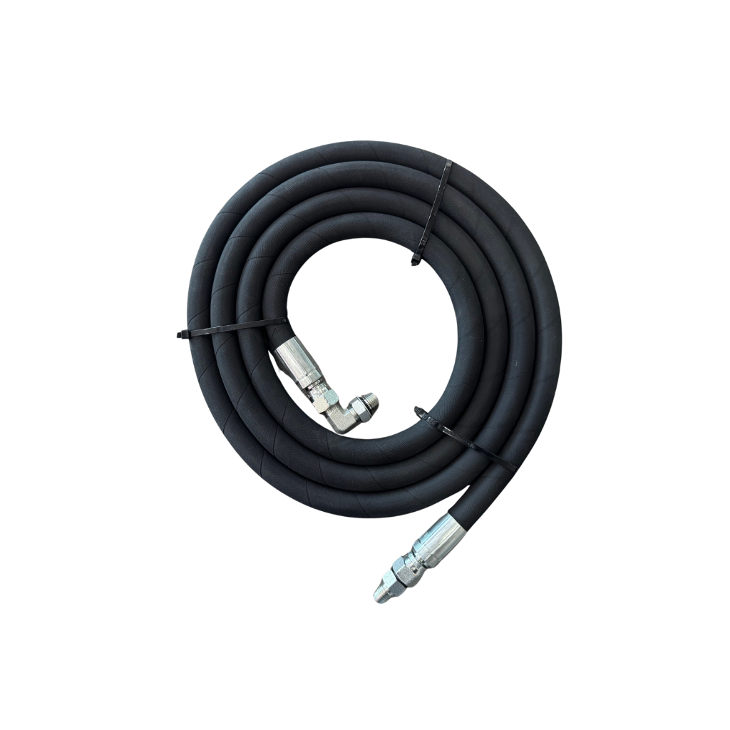 [MH38-2.5M] MANGUERA DE 3/8" DE 2.5 METROS DE LARGO, CON CONECTORES JIC 3/8" HEMBRA TUERCA LOCA 4,700 PSI