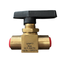 VALVULA DE BOLA DE 2 VIAS 1/4" NPT-H 2,500 PSI