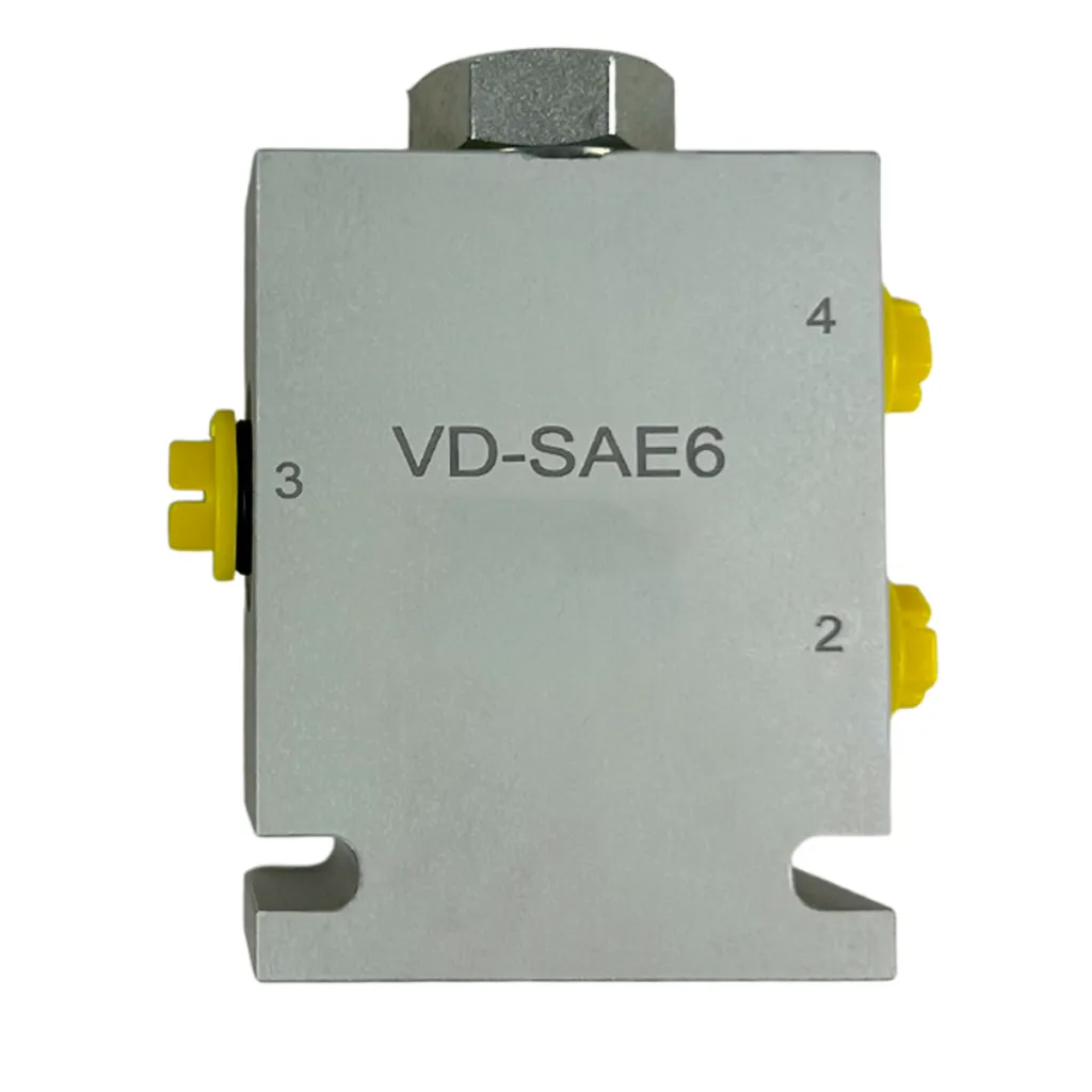 FLOW DIVIDER VALVE, SAE 6