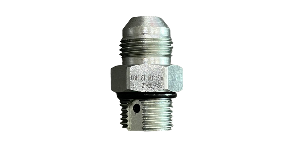 [LBH-8T-M11.5] VÁLVULA DE SEGURIDAD PARA REMOLQUE DE VOLTEO, SAE 8 MACHO, #8 JIC MACHO