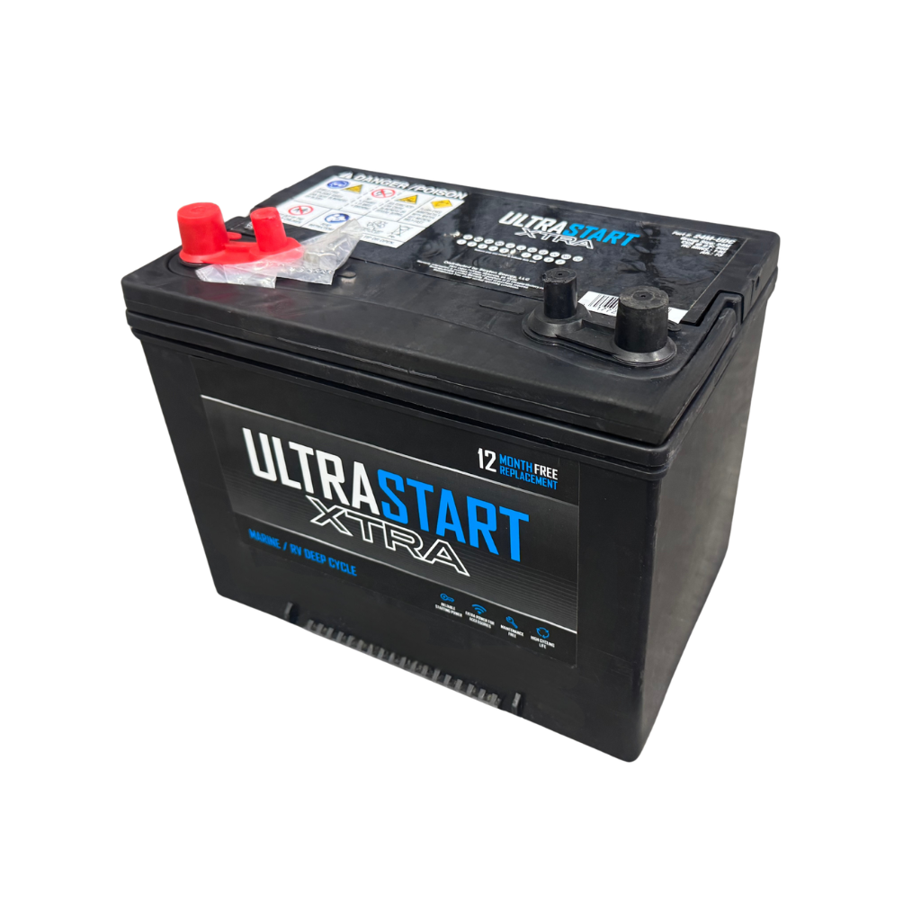 ULTRASTART XTRA BATTERY 24M-UDC M/RV DEEP CYCLE CCA 560 AMP RC 140 AH 73 (DEEP CYCLE)