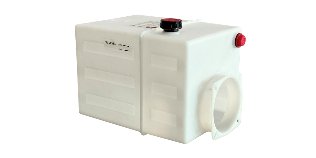 PLASTIC RESERVOIR FOR PUMP, 12 QUART (SQUARE)