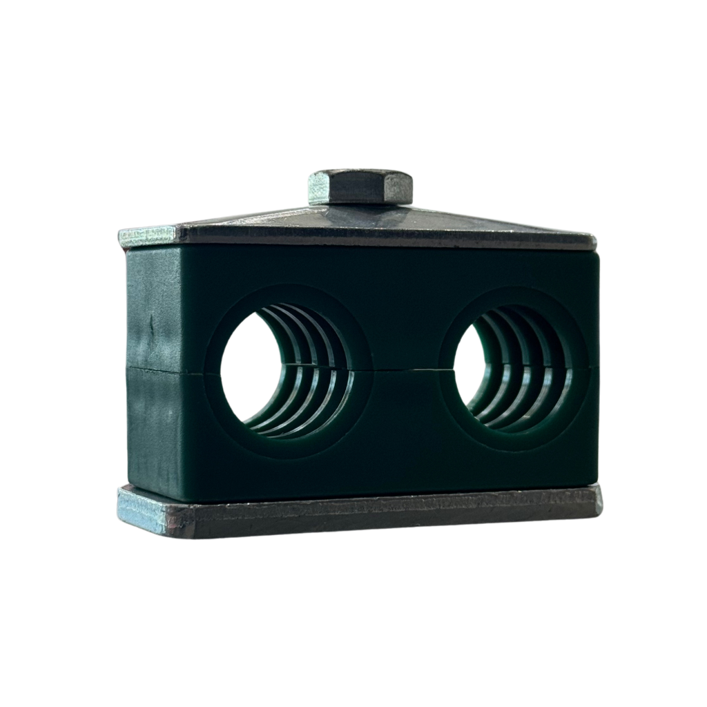 [GPM38] PLASTIC CLAMP FOR 3/8" HYDRAULIC HOSE