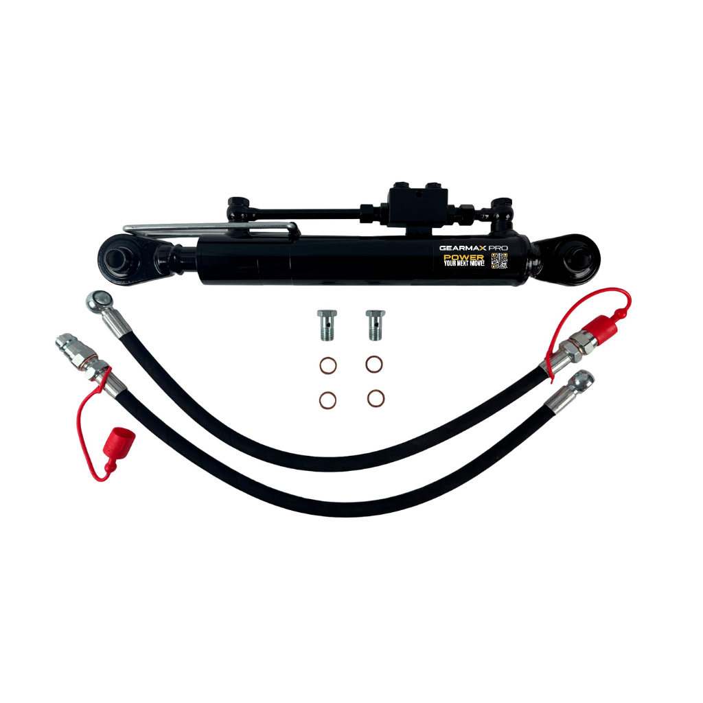 [TL-50-280MM-GX] CILINDRO HIDRAULICO TOP LINK, BORE 50MM ROD 30MM STROKE 280MM, 2,900 PSI (INCLUYE KIT DE MANGUERAS)