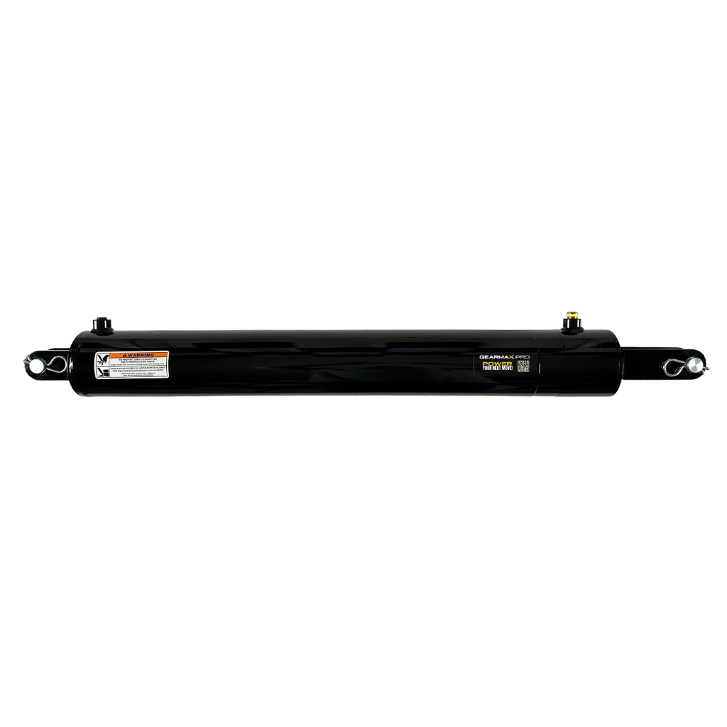 PNEUMATIC CYLINDER BORE 4" ROD 1-1/4" STROKE 29-3/4" 150 PSI AIR