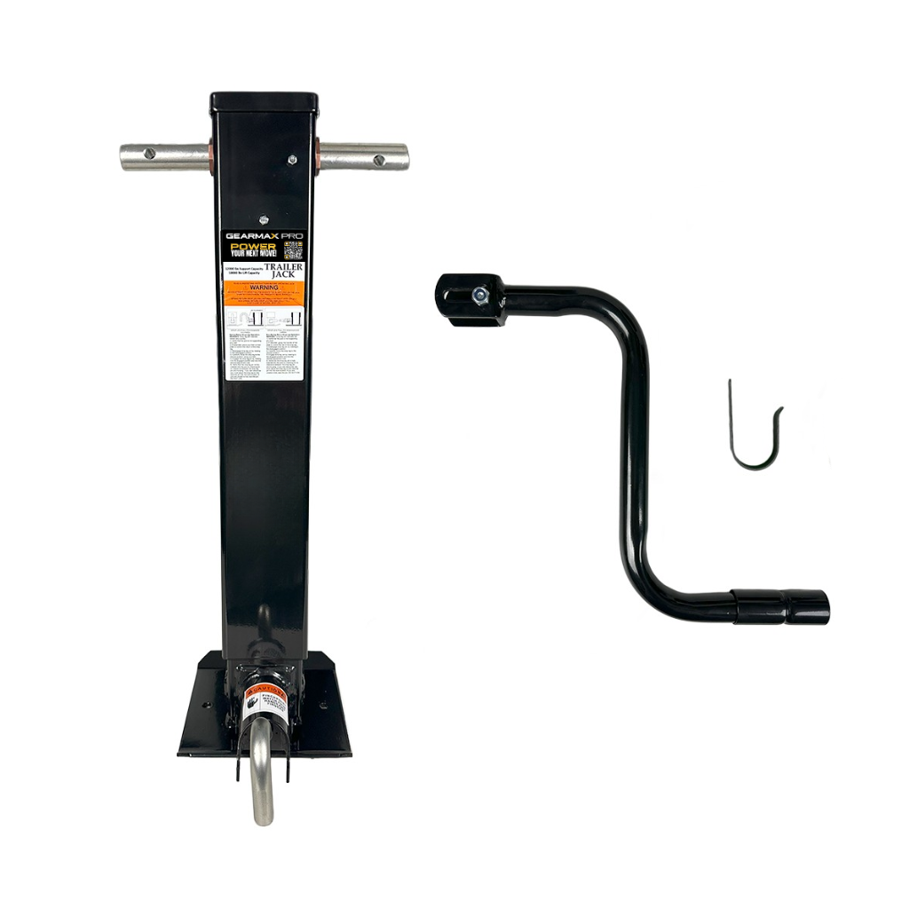 [1BJY-TJ-55BWHS] MANUAL JACK 12,000 LBS, WITH FRONT PIN