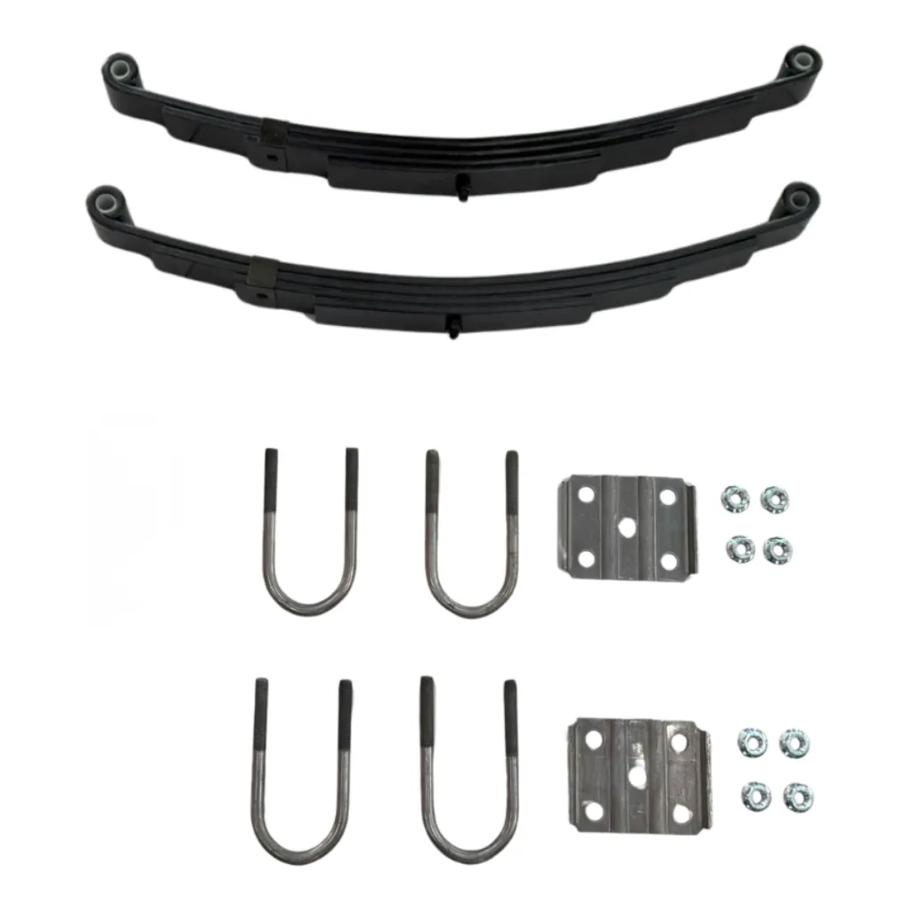 [A41007004] SPRING KIT WITH 4-LEAF SPRINGS (1 PER AXLE, 2 SPRINGS) 3.5K LBS