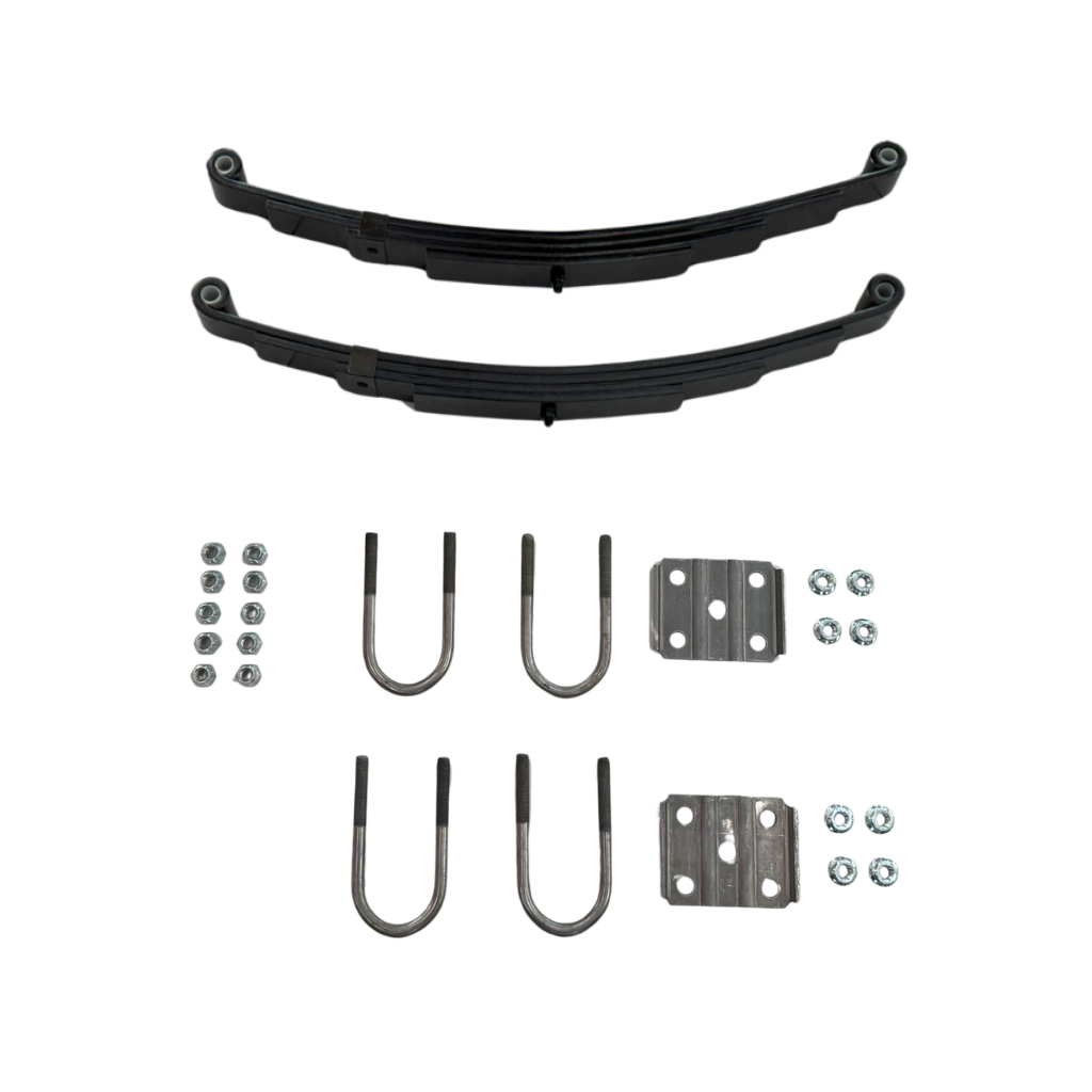 [A41007004] SPRING KIT WITH 4-LEAF SPRINGS (1 PER AXLE, 2 SPRINGS) 3.5K LBS