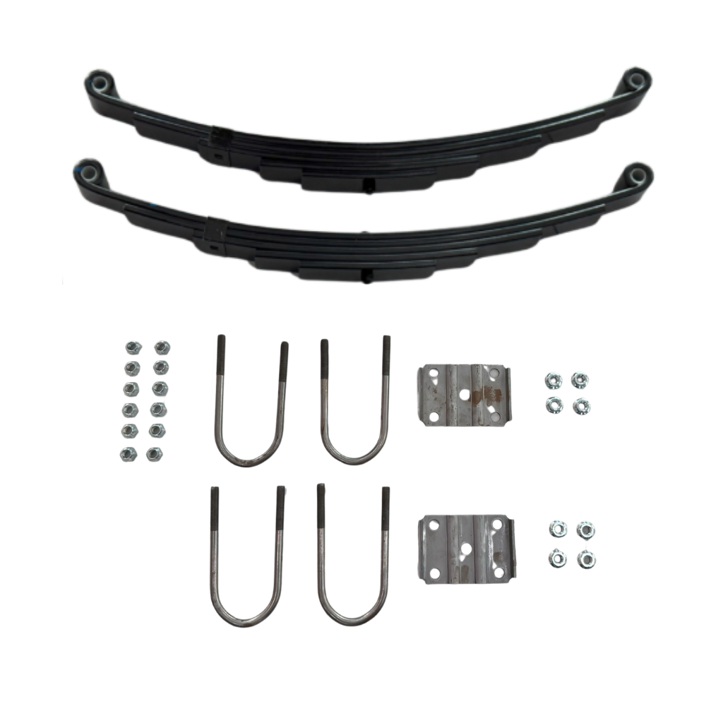 SPRING KIT CON MUELLES DE 5 HOJAS (1 POR EJE, 2 MUELLES) 5.2K LBS