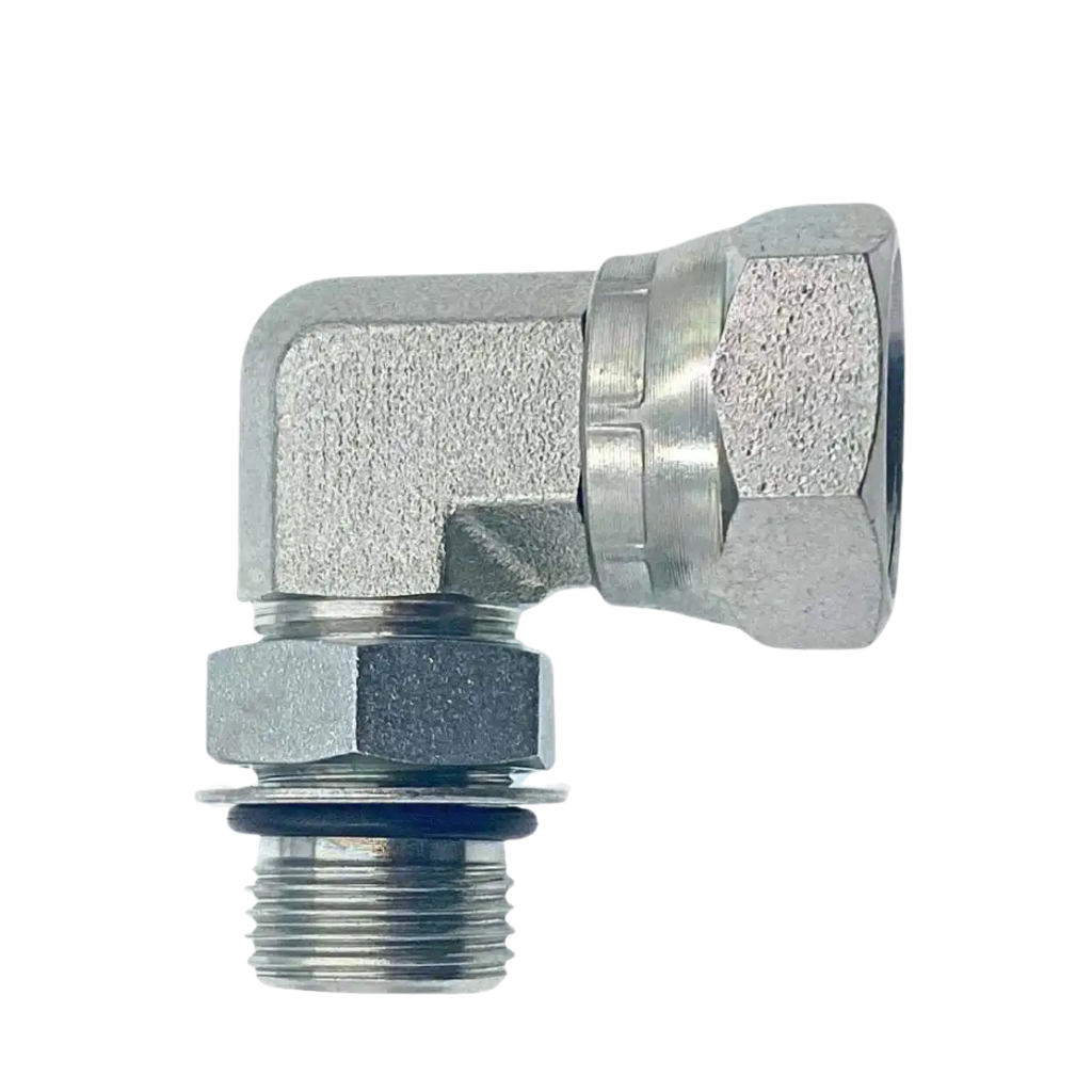 90 DEGREE 3/8" NPT FEMALE X SAE 6 MALE ADAPTER ELBOW
