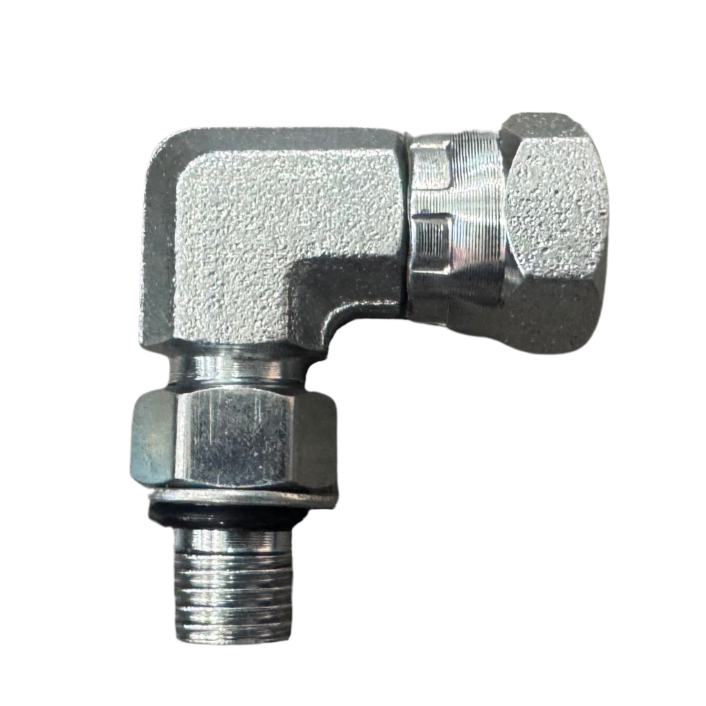 [P2OU9-04-04] CODO DE 90 ADAPTADOR 1/4" NPT HEMBRA, SAE 4 MACHO