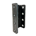 3" C-CHANNEL 3-POSITION ADJUSTABLE COUPLER MOUNTING BRACKET WITH 4 HOLES (3/8" THICK)