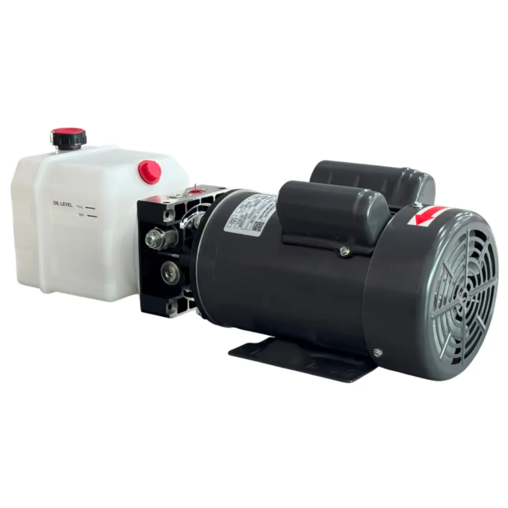 [AC000034] BOMBA HIDRÁULICA KTI 2 BOTONES, ACCIÓN SENCILLA, 3 QUART (110 VOLT, AC, 1.5 HP) MONTAJE HORIZONTAL/VERTICAL, 2,500PSI