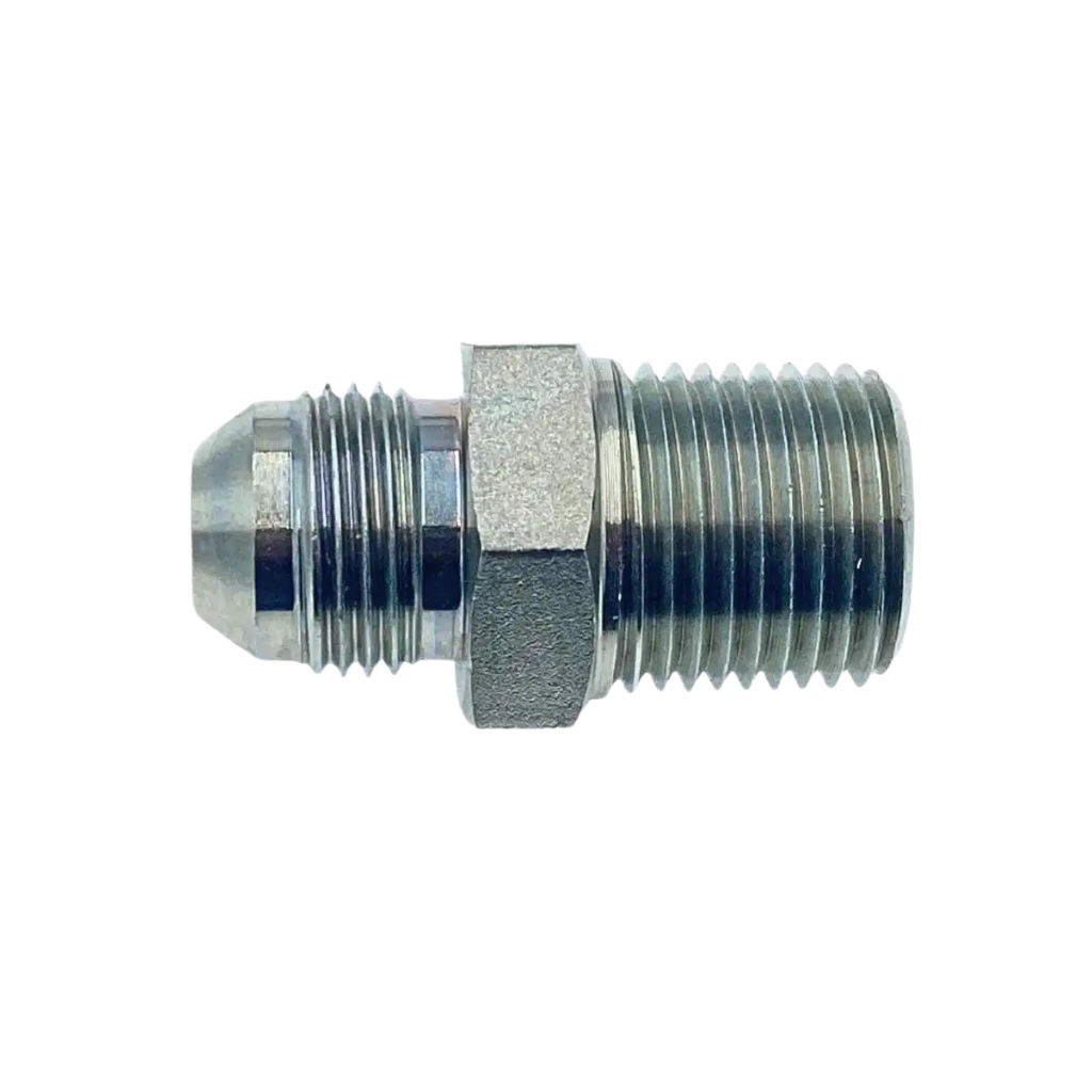 ADAPTADOR JIC 3/8" MACHO X 1/4" NPT MACHO