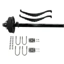 KIT DE EJE DE 8,000 LBS CON KIT DE MUELLES Y FRENOS ELECTRICOS (80"- 95")