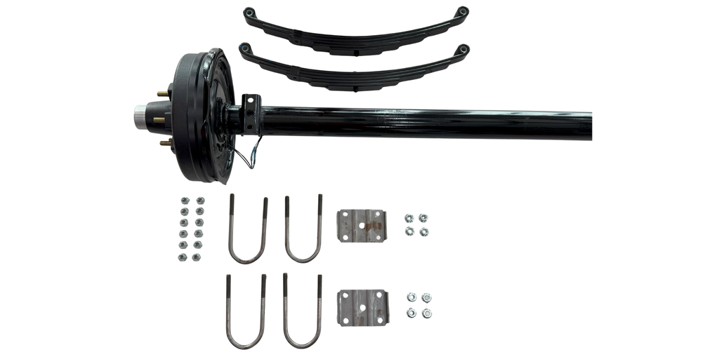 [KE52KCF] 5,200 LB AXLE KIT WITH SPRING KIT AND ELECTRIC BRAKES (80"–95")