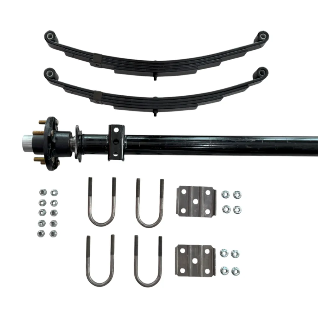 [KE35SF] 3,500 LB AXLE KIT WITH SPRING KIT, NO BRAKES (80"–95")