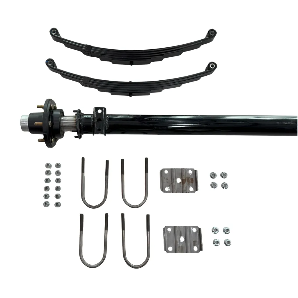 [KE52SF] 5,200 LB AXLE KIT WITH SPRING KIT, NO BRAKES (80"–95")