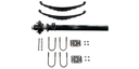 KIT DE EJE DE 5,200 LBS CON KIT DE MUELLES, SIN FRENO (80"- 95")