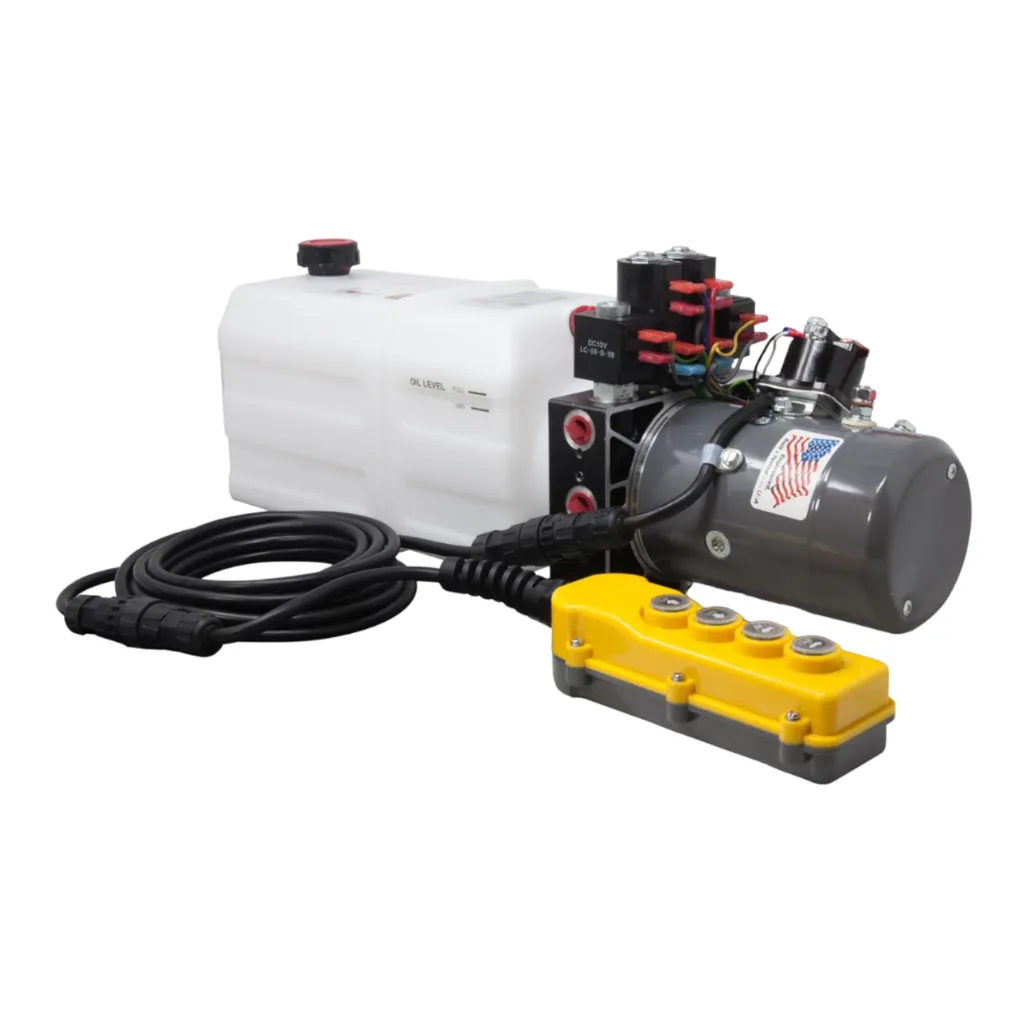 [KDC4K000070-6Q] KTI HYDRAULIC PUMP KIT, 4 BUTTONS, DOUBLE/DOUBLE ACTING, 6 QUART