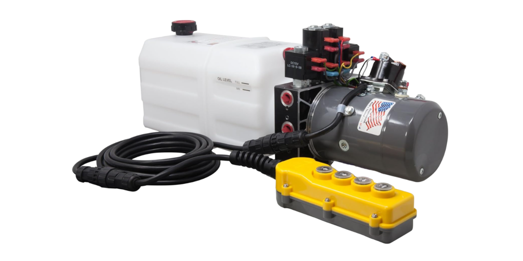 [KDC4K000070-6Q] KTI HYDRAULIC PUMP KIT, 4 BUTTONS, DOUBLE/DOUBLE ACTING, 6 QUART