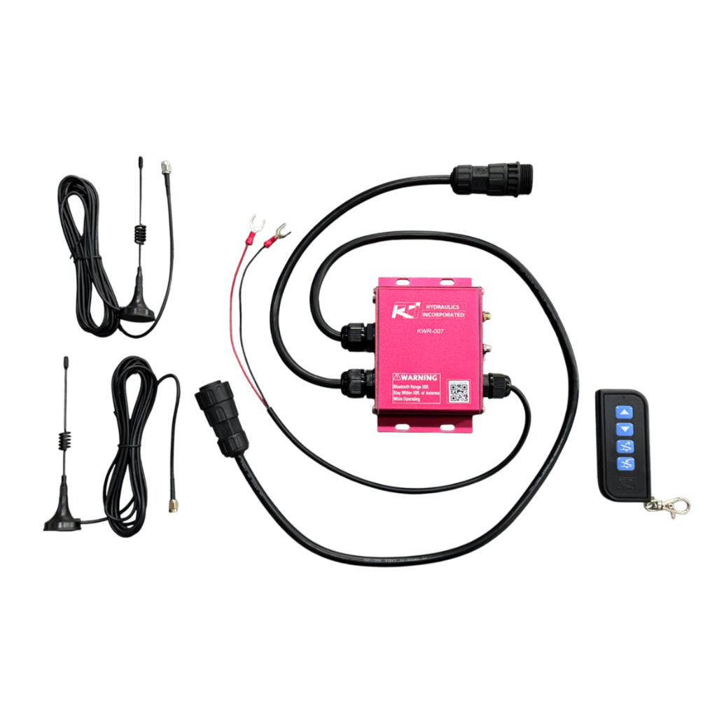 [KWR-007] WIRELESS REMOTE CONTROL FOR KTI HYDRAULIC PUMP (4 BUTTONS, BLUETOOTH) [SINGLE/DOUBLE]