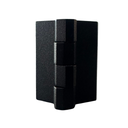 BLACK SQUARE ZINC ALLOY HINGE 40 X 40 MM
