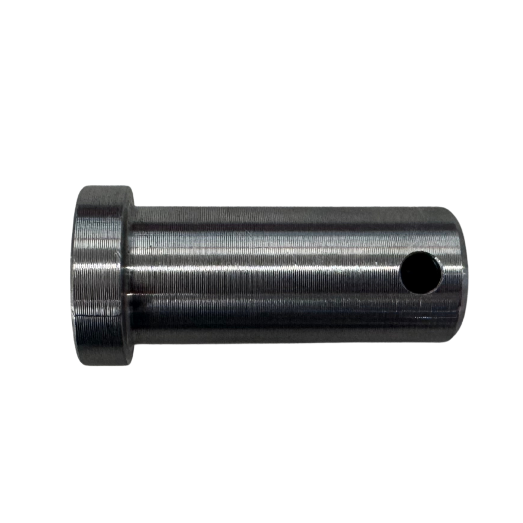 3/4" STEEL PIN WITH 1" HEAD AND 3/16" HOLE (4140 STEEL)