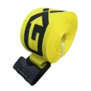 4" X 40' STRAP W/ FLAT HOOK 5400 LBS WLL - YELLOW