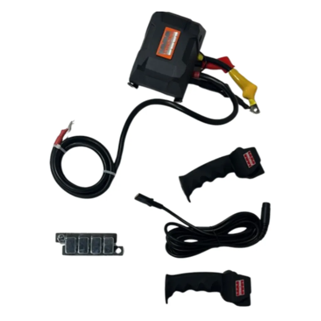 [GXEL-010012] COMPLETE CONTROL BOX WITH CABLES FOR WM17,500 LBS 12V