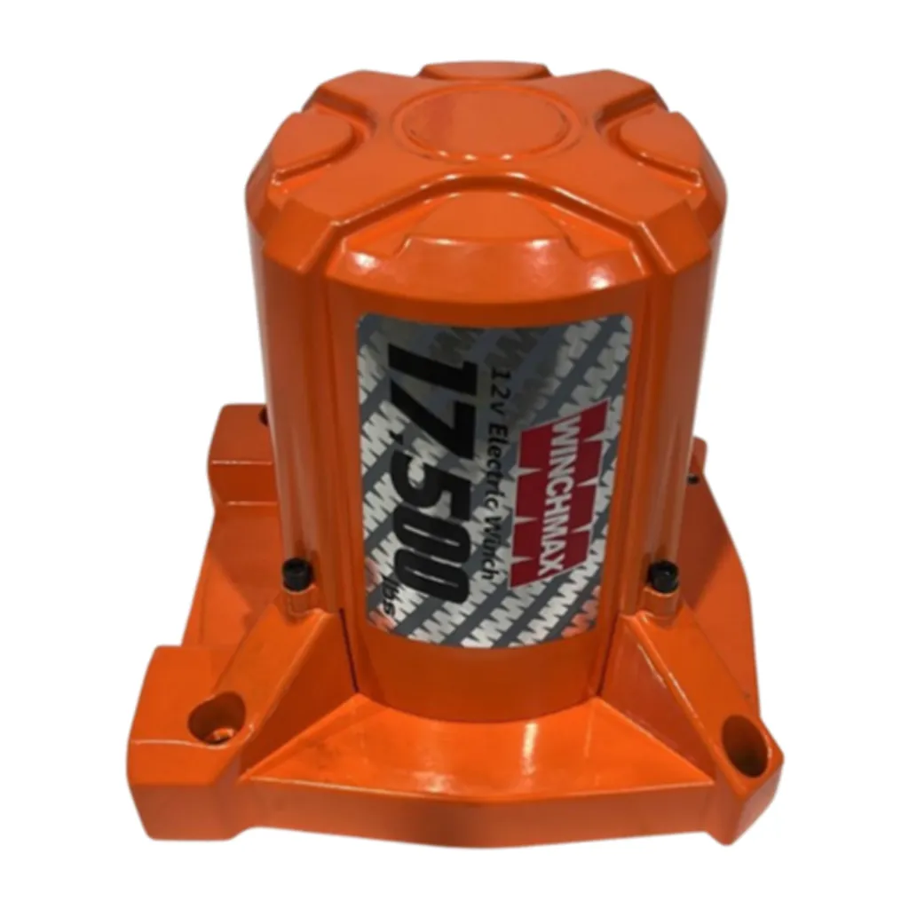 COMPLETE MOTOR INCLUDING STICKER FOR WM17,500 LBS 12V – ORANGE