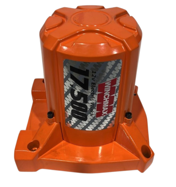 [GXEL-010020] MOTOR COMPLETO CON ETIQUETA PARA WINCH DE 17,500 LBS 12V - NARANJA