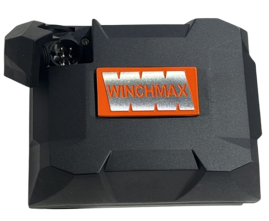 CAJA DE CONTROL VACIA (2 PARTES) CON SOCKET WANDERLEAD PARA WINCH DE 17,500 LBS 12V - NEGRO