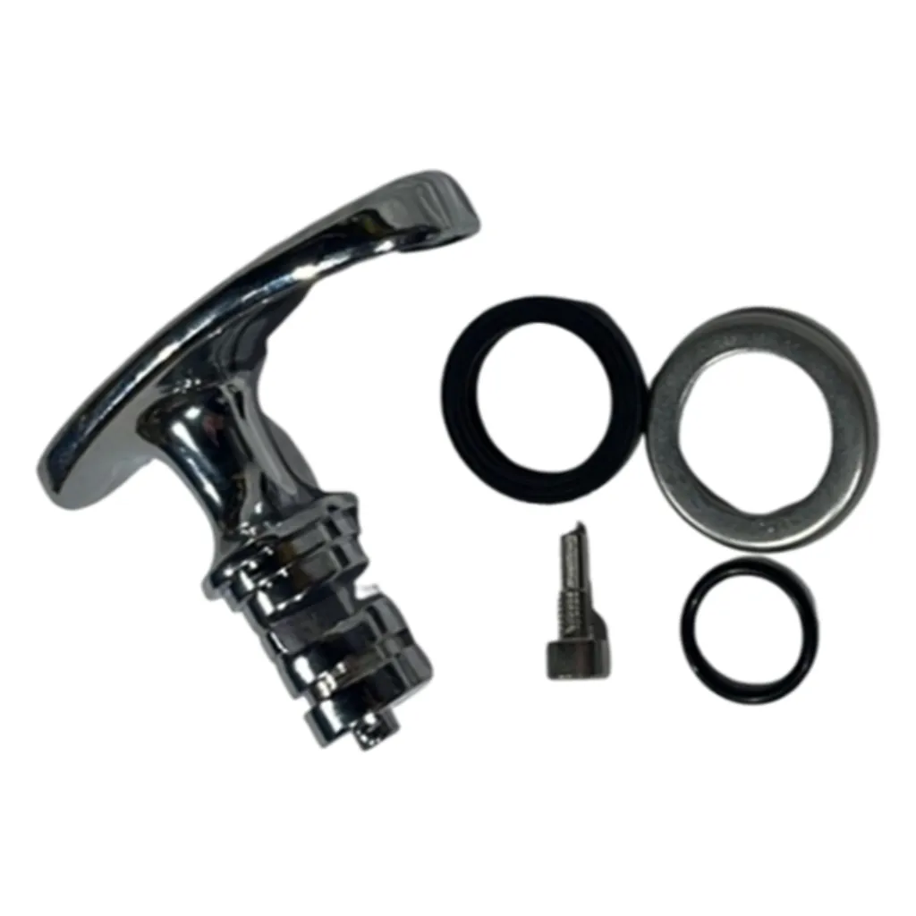 GEARBOX HANDLE FOR WM13,500 LBS - CHROME PLATED