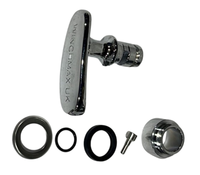 [GXEL-010025] MANIJA DE CAJA DE ENGRANAJES PARA WINCH DE 20,000- 22,000 LBS – CROMADA