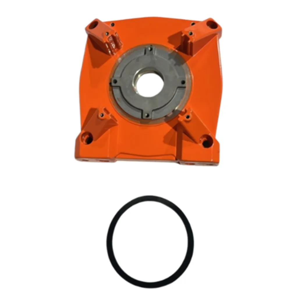 [GXEL-010022] MOTOR BASE WITH SEAL FOR WM17,500 LBS - ORANGE