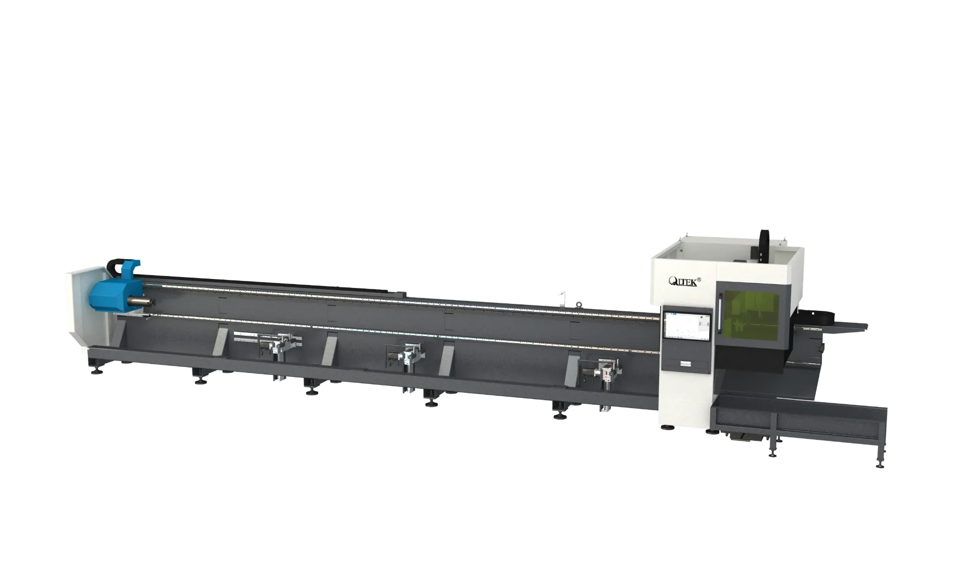 [SJ251112L2016-3000] QLTEK L2 FIBER TUBE LASER CUTTING MACHINE – 3 kW (SERIAL: SJ251112L2016-3000)