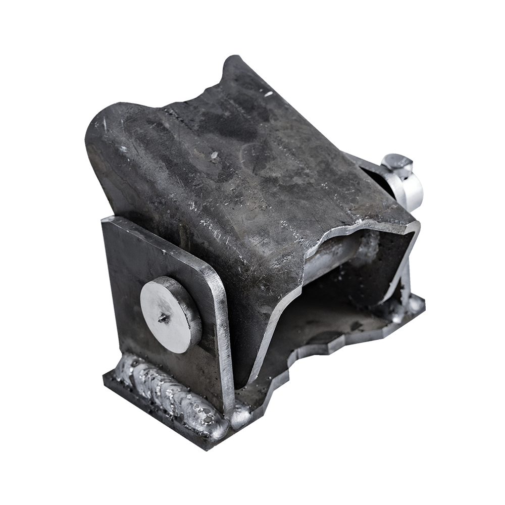 [GXLH-006001] WELD ON DUMP TRAILER BODY HINGE W/ REMOVABLE PIN - STEEL - RAW