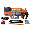 WINCH CON CUERDA SINTETICA WICHMAX 65' – 17,500 LBS – 12V – NARANJA – C