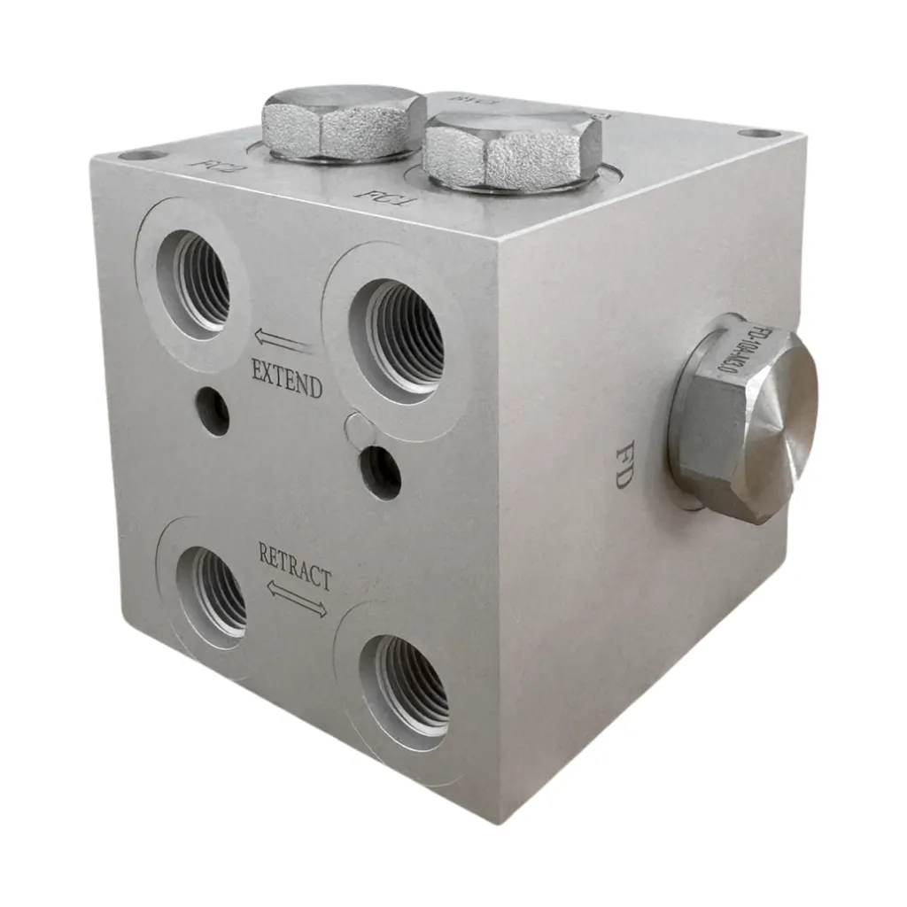 [BVCD-SAE6] CHECK VALVE AND DIVIDER BLOCK (SAE 6)