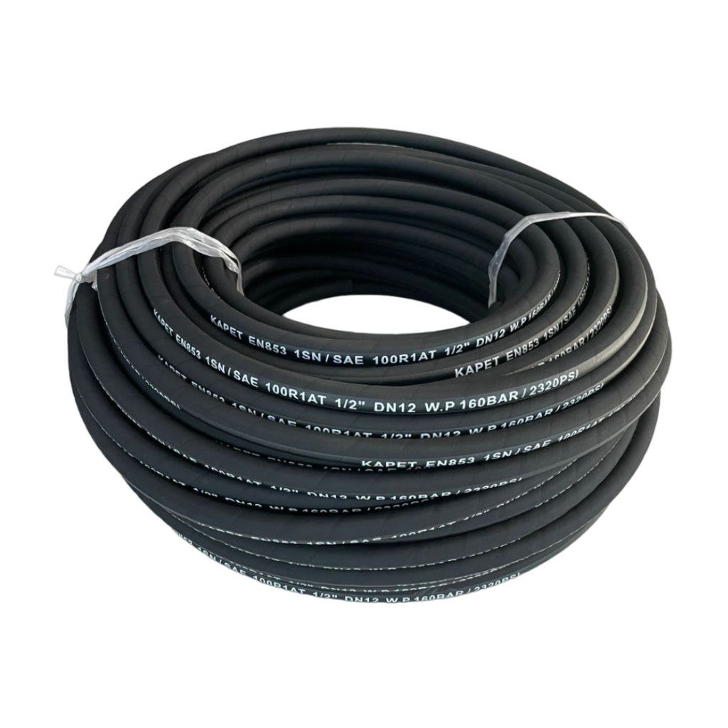 MANGUERA HIDRAULICA DE 1 CAPA DE 1/2” DE 2,320 PSI