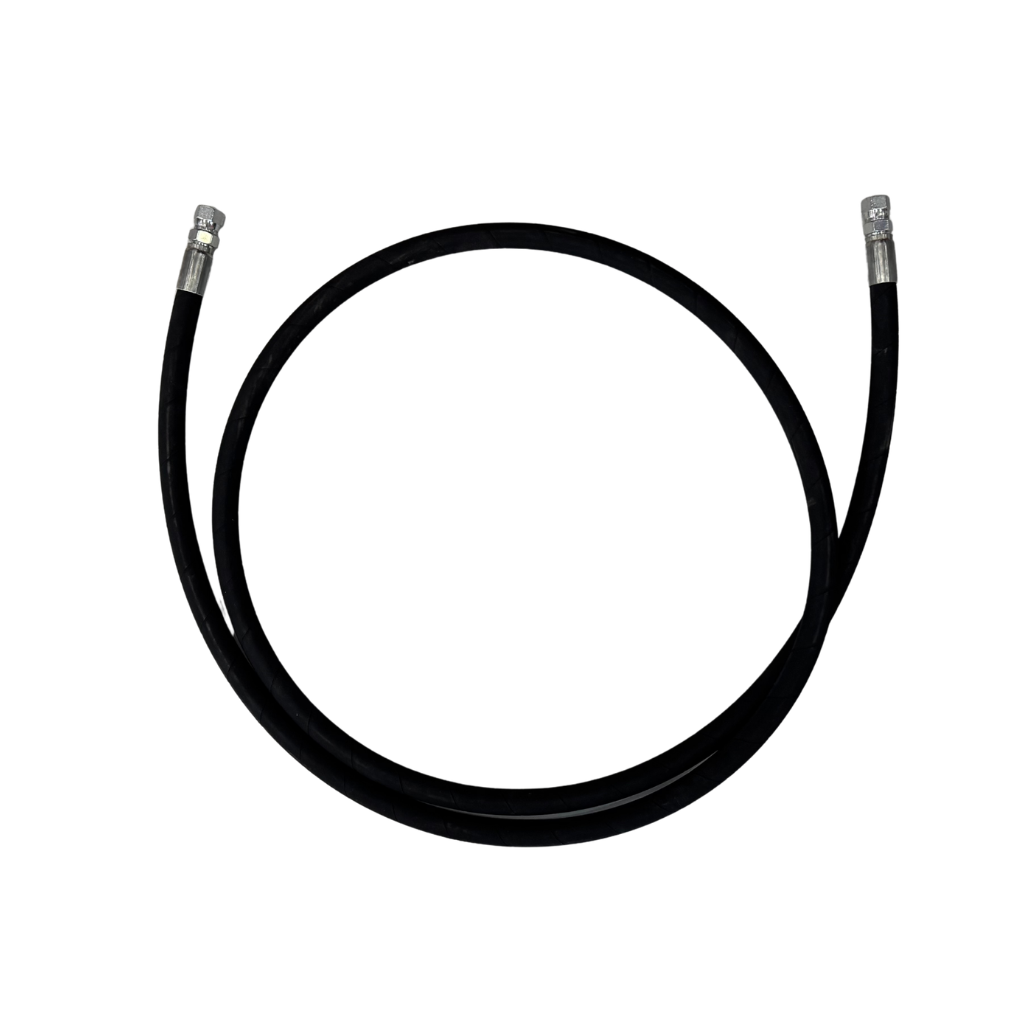KIT MANGUERA HIDRAULICA 3/8" 2SN, 4,800PSI, CRIMPADA, CON CONECTORES JIC 3/8" HEMBRA TUERCA LOCA (203")
