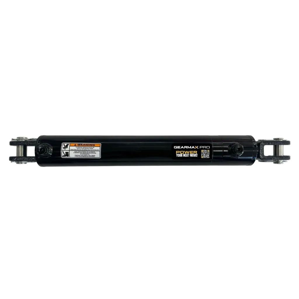 CILINDRO HIDRAULICO BORE 3'' ROD 1 1/2'' STROKE 18'' 3,000 PSI (TOMA A 90 GRADOS)